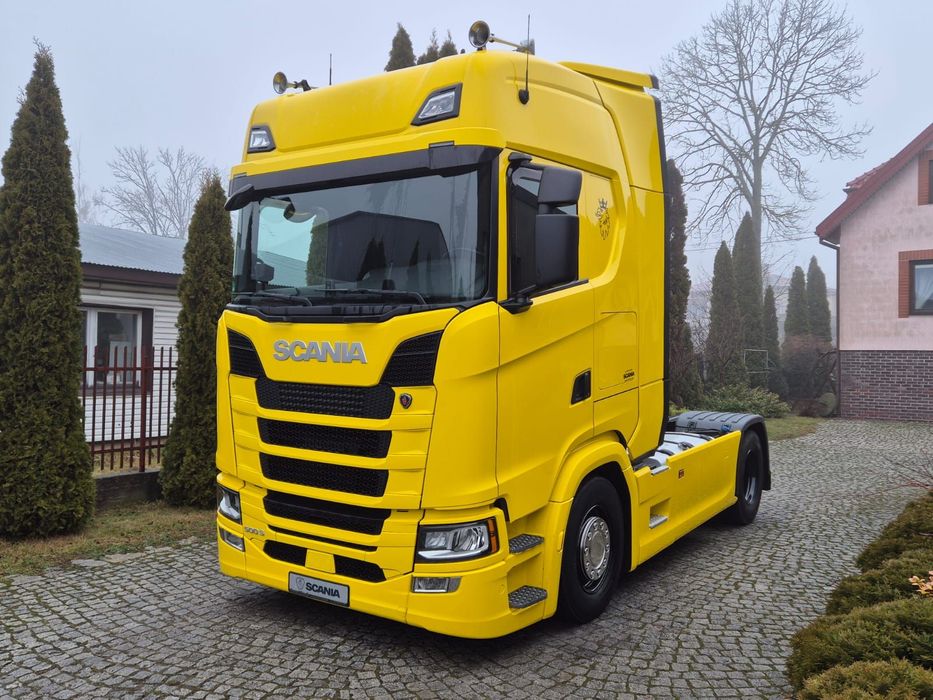 Scania S500  Scania S500 NG 2020r. 699.Tkm Retarder/ 2 zbiorniki/ Klima Postojowa!
