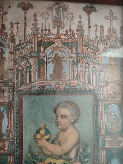 Старовинні икони церковний сюжет.