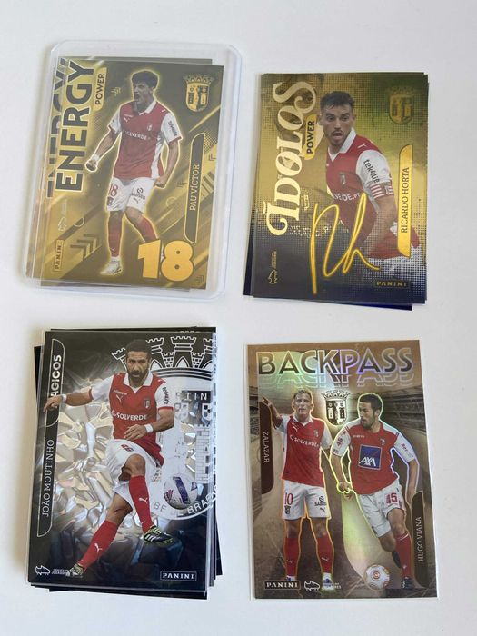 Cartas Panini Ídolos do Futebol Português 25/26