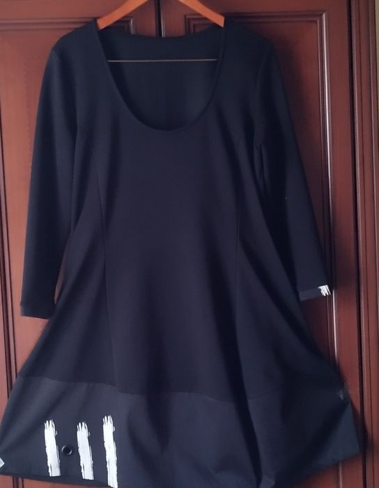 Обалденное платье полностью стрейчевое Tурция р.52-54