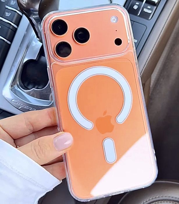 Всі моделі! Чохол Clear Case with MagSafe для iPhone 17 17 pro 17 pro max та інші / Прозорий чохол з Магсейф на Айфон / Чехол для телефона iPhone