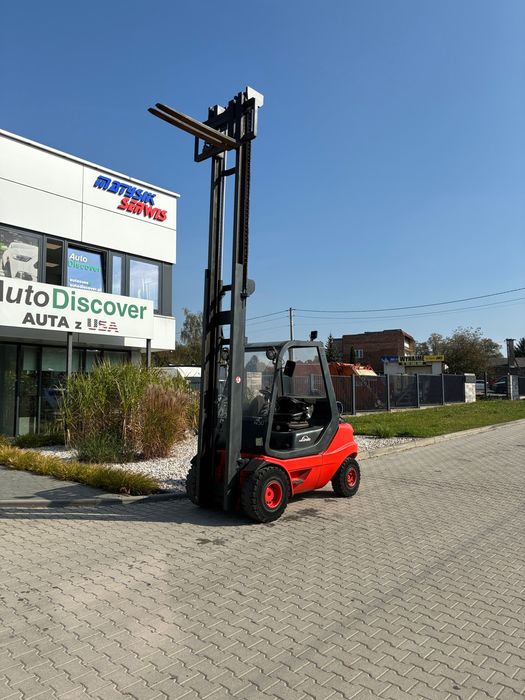 Wózek widłowy  Linde H30T-03 LPG 2001 bardzo ładny stan gotowy do pracy