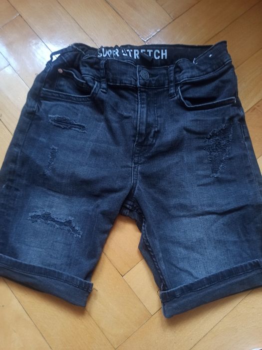 Chłopięce spodenki jeansowe h&m