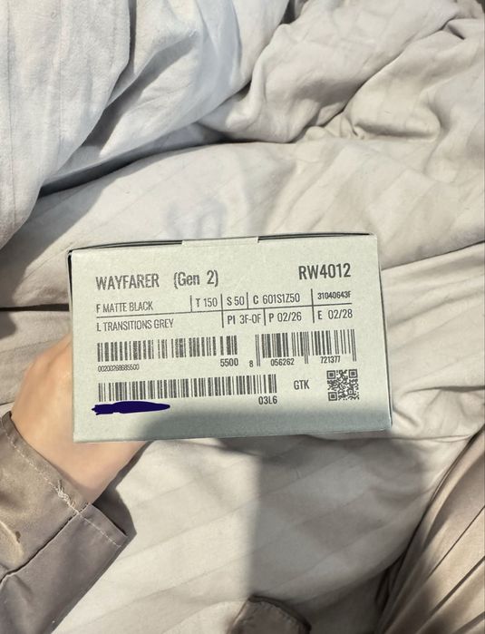 Ray-Ban Meta gen 2 matte black transitions gray