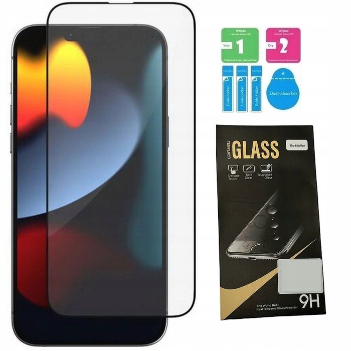 Szkło Hartowane Matowe Do Iphone 16E Zestaw Antyrefleksyjne