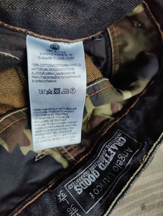 Джинсы Angelo Litrico jeans Germany w36 dark grey navy.