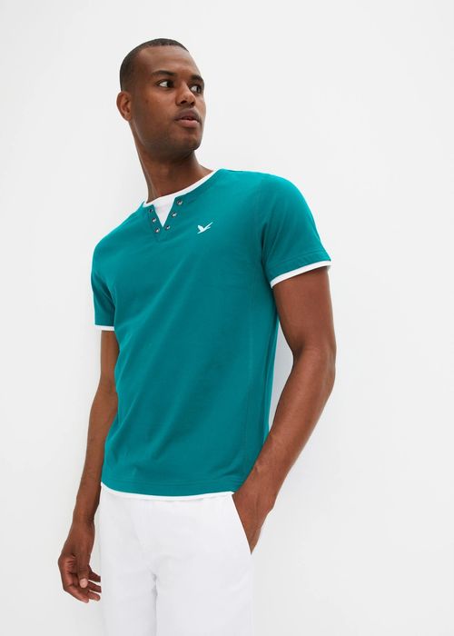 B.P.C t-shirt męski bawełniany granatowy ^52/54, L