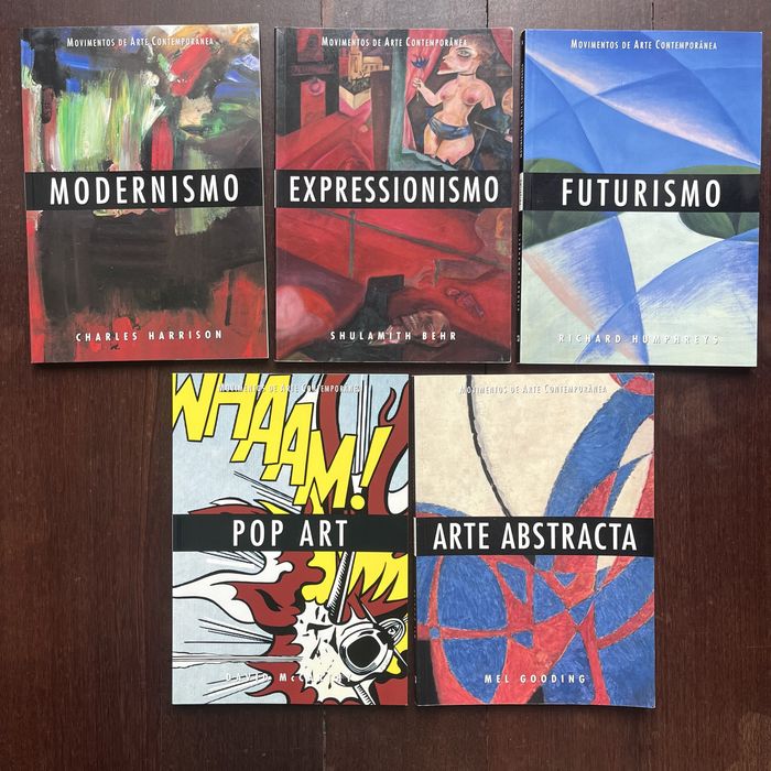 Conj 5 livros Arte Contemporânea, Presença