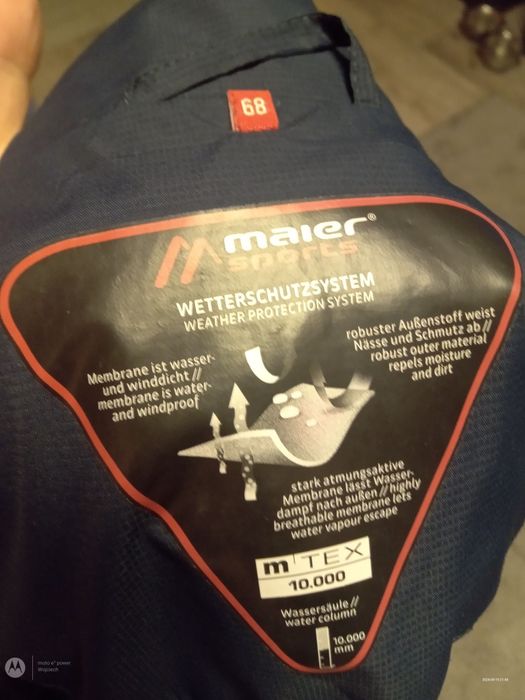 Kurtka wodoodporna Maier sport