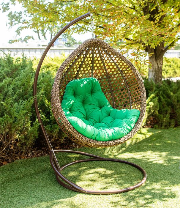 Кокон-Кресло Подвесное Колибри Премиум. Качели из Ротанга
