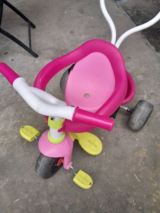 Triciclo smoby rosa