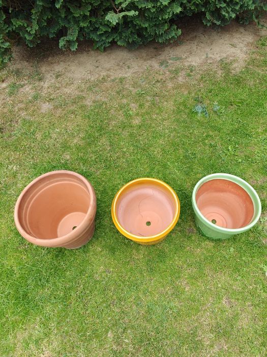 Donice ogrodowe, ceramiczne.