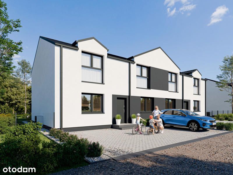 Dom bliźniak 144 m2 pompa ciepła, fotowoltaika, klimatyzacja