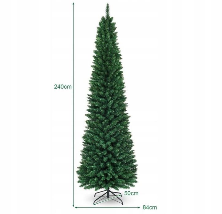 Choinka sztuczna Costway 240cm