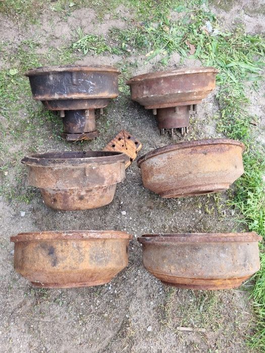 Комплект тормозной барабан, опорный диск, ступица ГАЗ-52 53 66 3307-09