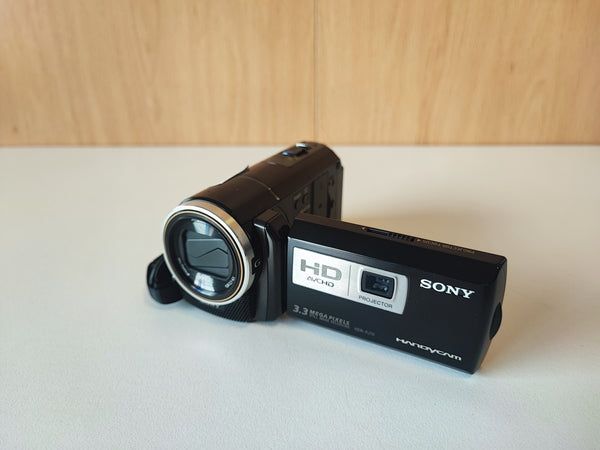 Sony Handycam HDR-PJ10E AVCHD Projetor 30x Zoom (Preto) — Condição: Excelente