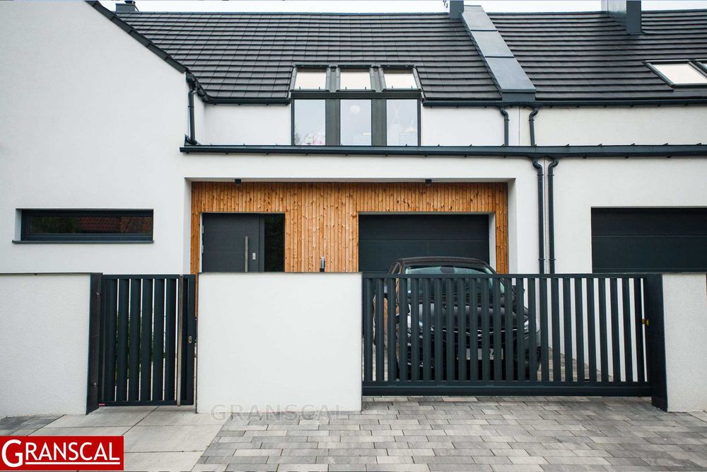 Ogrodzenie aluminiowe nowoczesne brama przesuwna furtka płot Wrocław