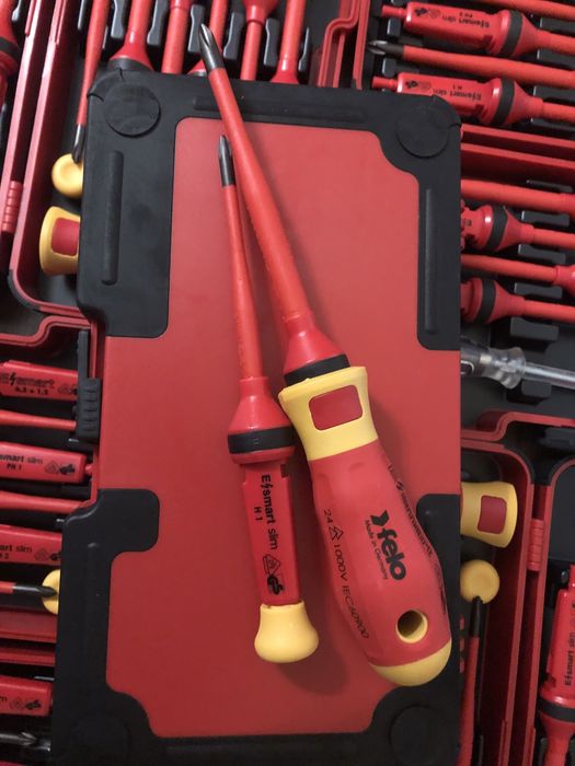 Нові набори викруток FELO E Smart VDE Slim як Wiha Wera