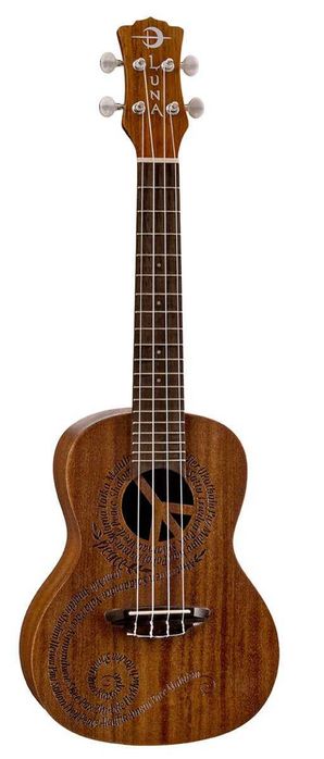 Ukulele koncertowe Luna Uke Maluhia Peace + gratisy