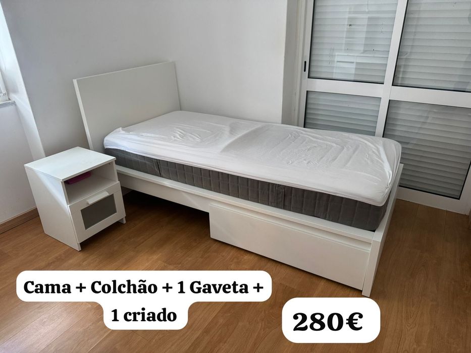 Jogo de quarto solteiro IKea