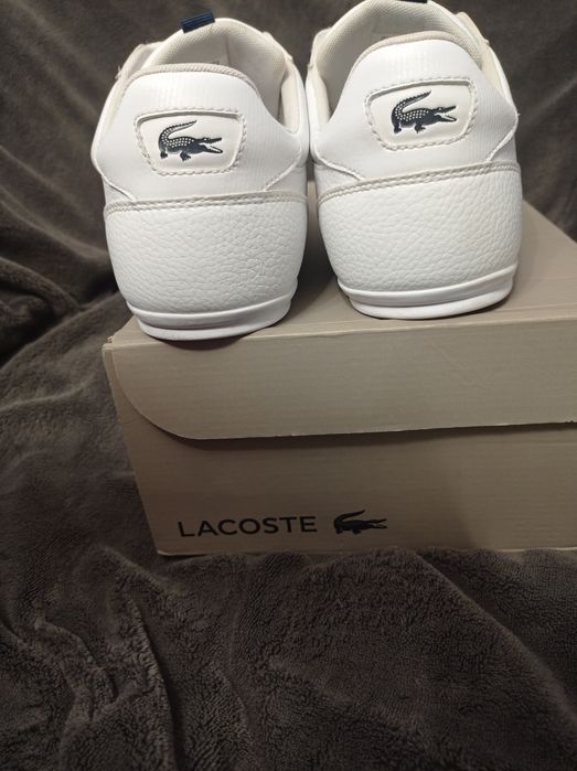 Buty Lacoste Chaymon rozmiar 45 skóra białe skórzane j Nowe męskie 29