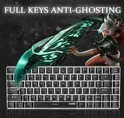 FELiCON Przewodowa Klawiatura AK33 Gamingowa Mechaniczna