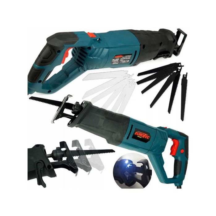 Piła Szablasta Lisi Ogon Wyrzynarka +12 Noży Mocna