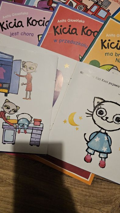 Książeczki Kicia Kocia zestaw 22 szt.