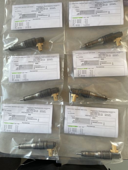 Форсунки смарт інжектори форсунки даф 105 CF85 1725282 1820820 1905002