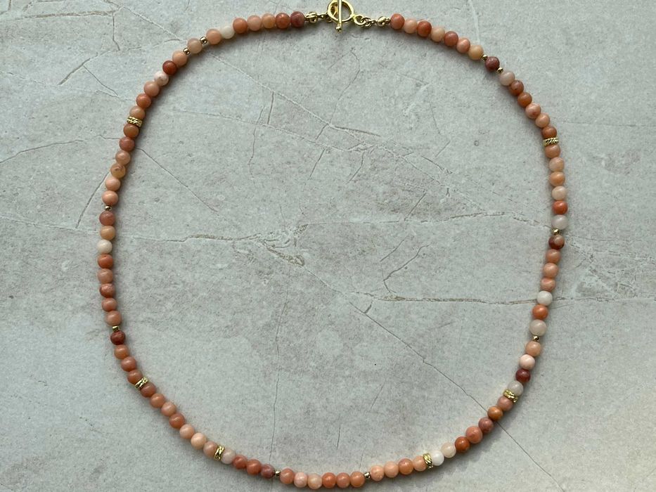 Choker Kamień Słoneczny pr.925 Toggle