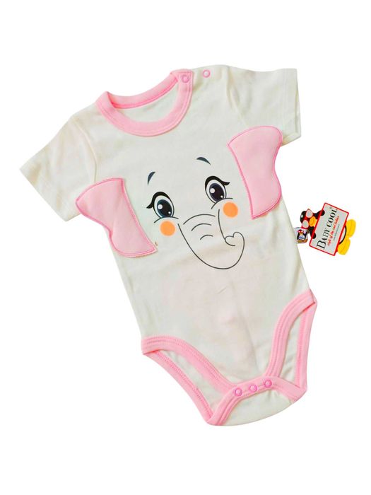 Bawełniane Body niemowlęce Krótkie rękawy dziewczęcy 12 m+