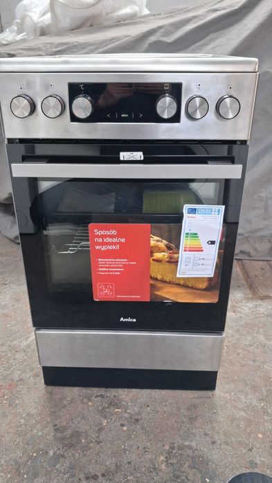 Nowa kuchnia elektryczna z płyta indukcyjną AMICA. Gwarancja! Nowa cena: było 1949. Teraz 1799!