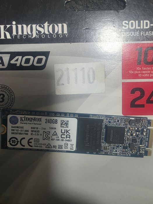 Ssd  память Kingston 250 GB