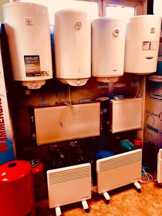 Бойлера ТМ Ariston,Atlantic,Gorenje,Midea,Röda,Round,Tesy,Ferroli.