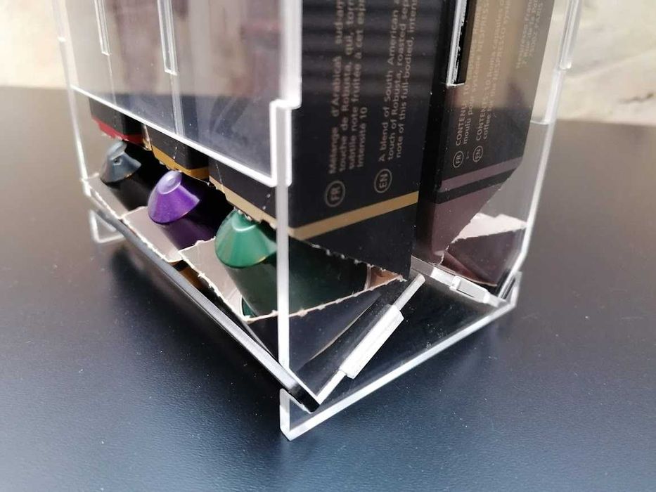 Suporte de Capsulas Nespresso Acrílico