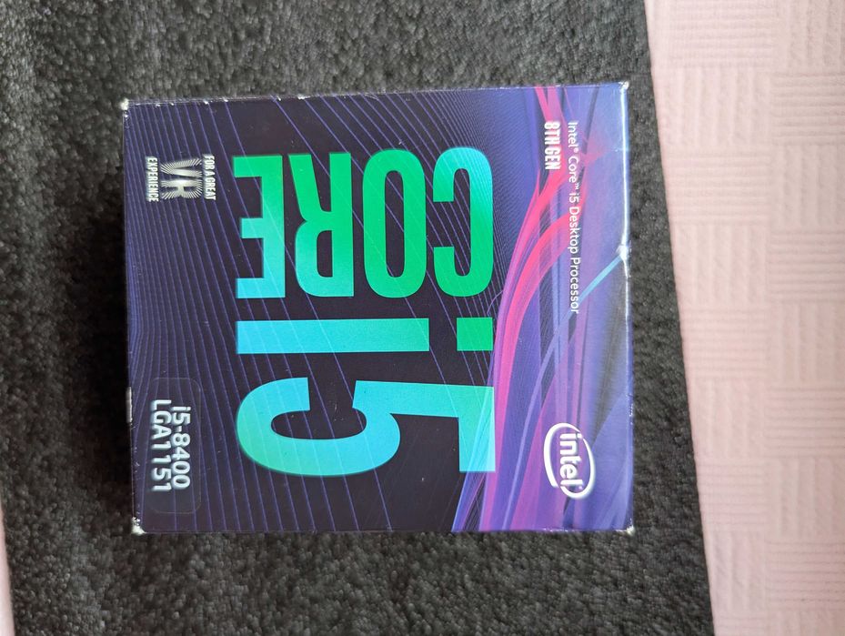 Процесор CPU Intel 1151 I5 8400 під DDR4 повний комплект BOX
