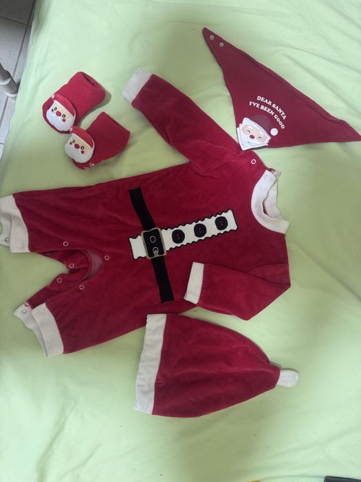 Костюм Санти Костюм санта клауса новорічний костюм для хлопчика