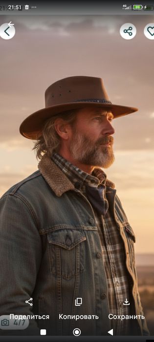 Ковбойская охотничья шляпа Scippis M 57-58