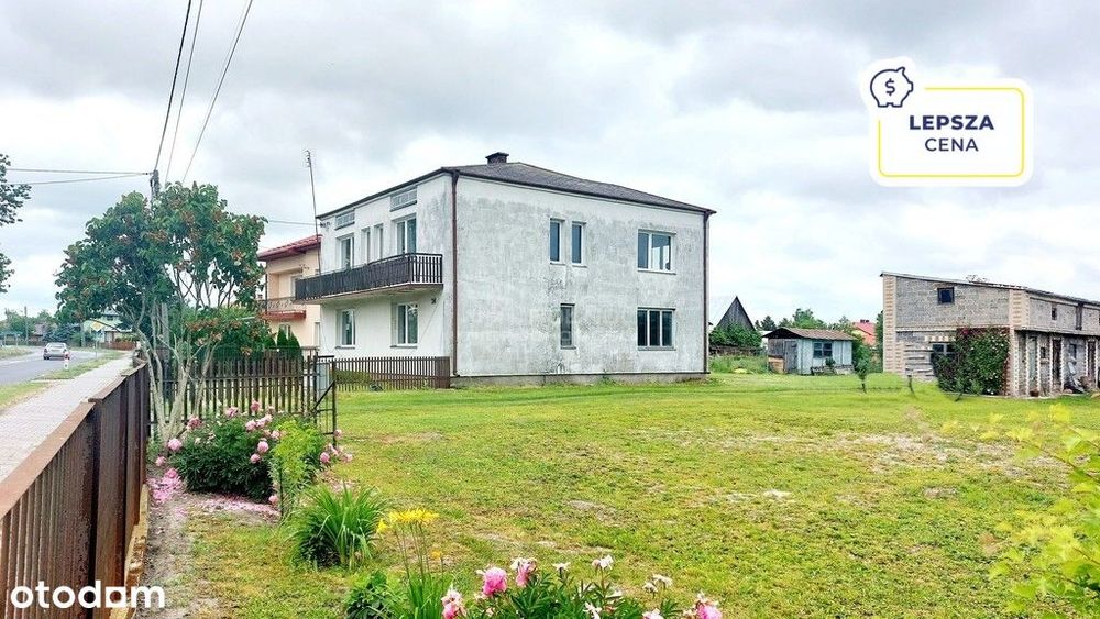 Przestronny dom z ogrodem i garażem!