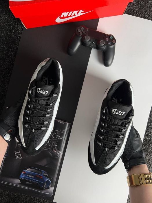 SALE! Nike Air Max 95 Black White 41 42 43 44 45 найк аір макс