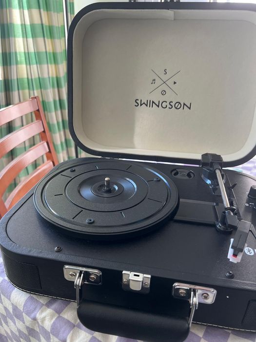 Gira-Discos SWINGSON On Stage BT preto