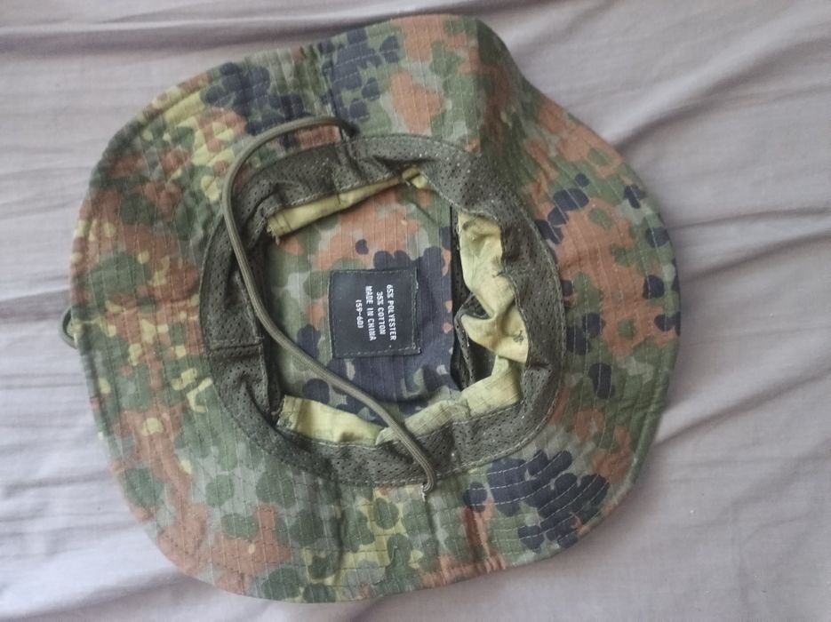 boonie hat, czapka flecktarn nowa