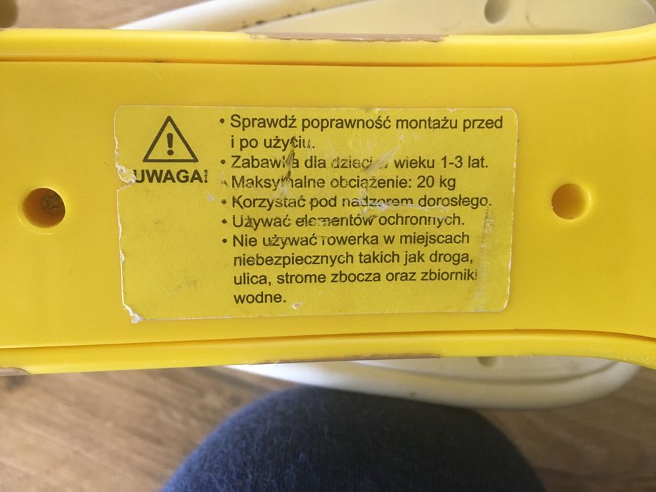 Rowerek  rower biegowy Żyrafka Eco Toys