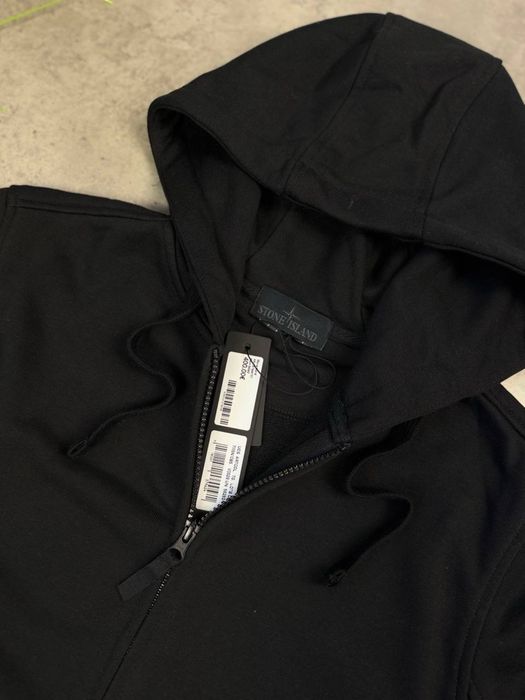 Зіп-Худі Stone Island Black Ghost