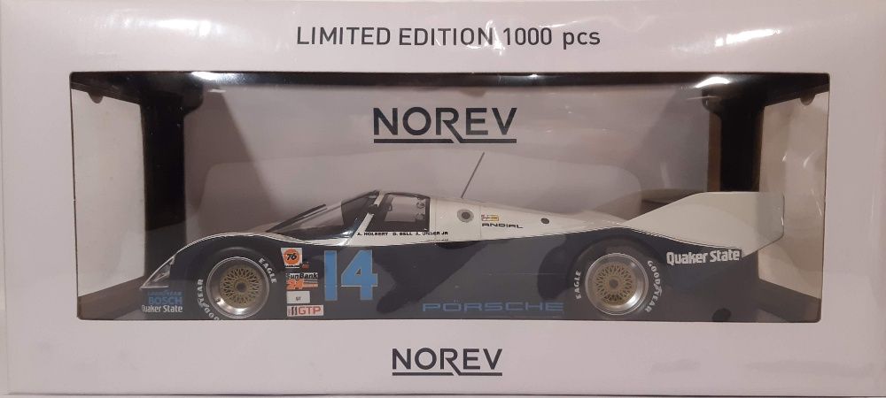 1/18 Porsche 962 IMSA #14 + Decalques - Norev