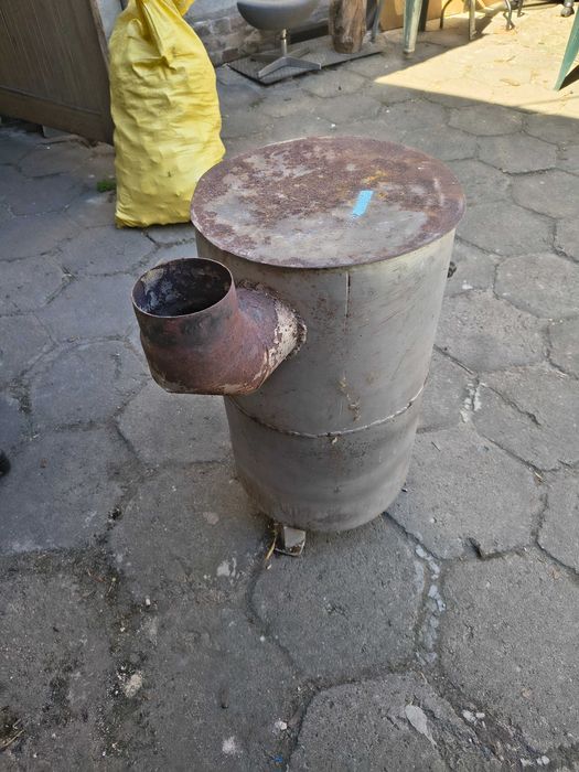 Stalowy piec koza