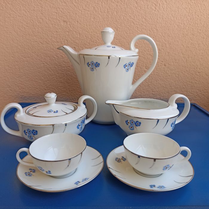 Serviço Tête a Tête Art Deco Vista Alegre 1922-47