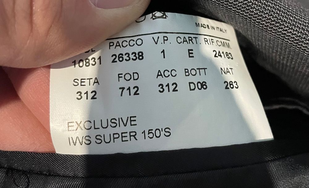 Ексклюзивний піджак Canali