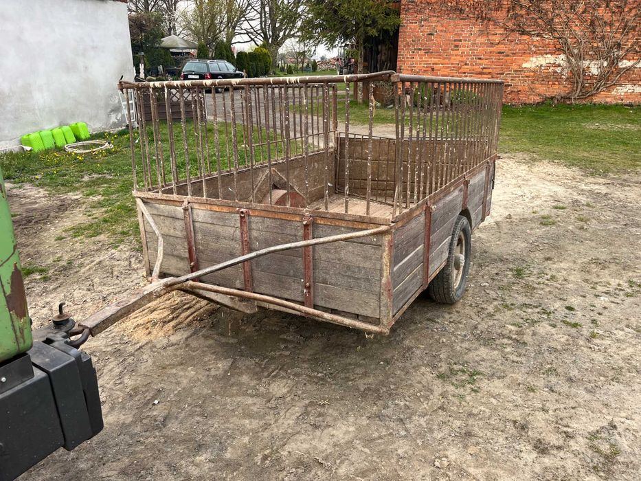 Przyczepka do przewozu świń