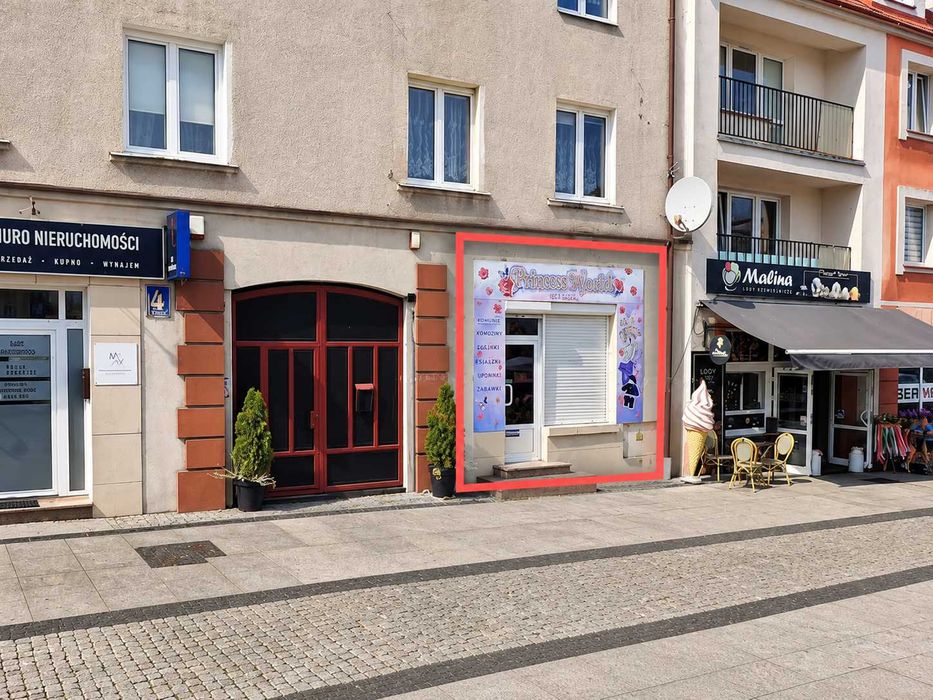 Lokal użytkowy 40 m² – Stary Rynek, naprzeciwko Ratusza